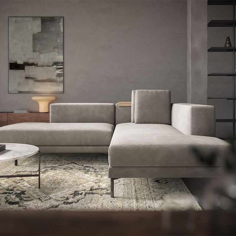 Decibel Standard 2人掛けカウチソファセット2170」 製品詳細ページ