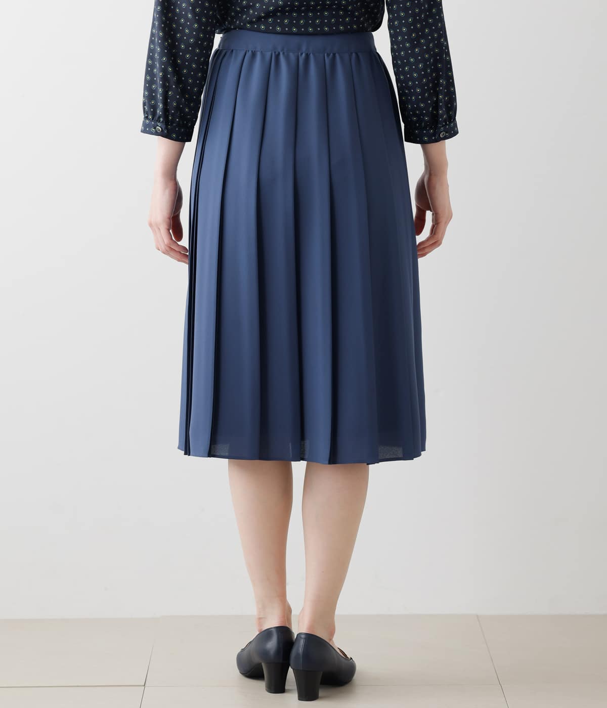 ポリエステルソフトクロス プリーツスカート(51213155-2024