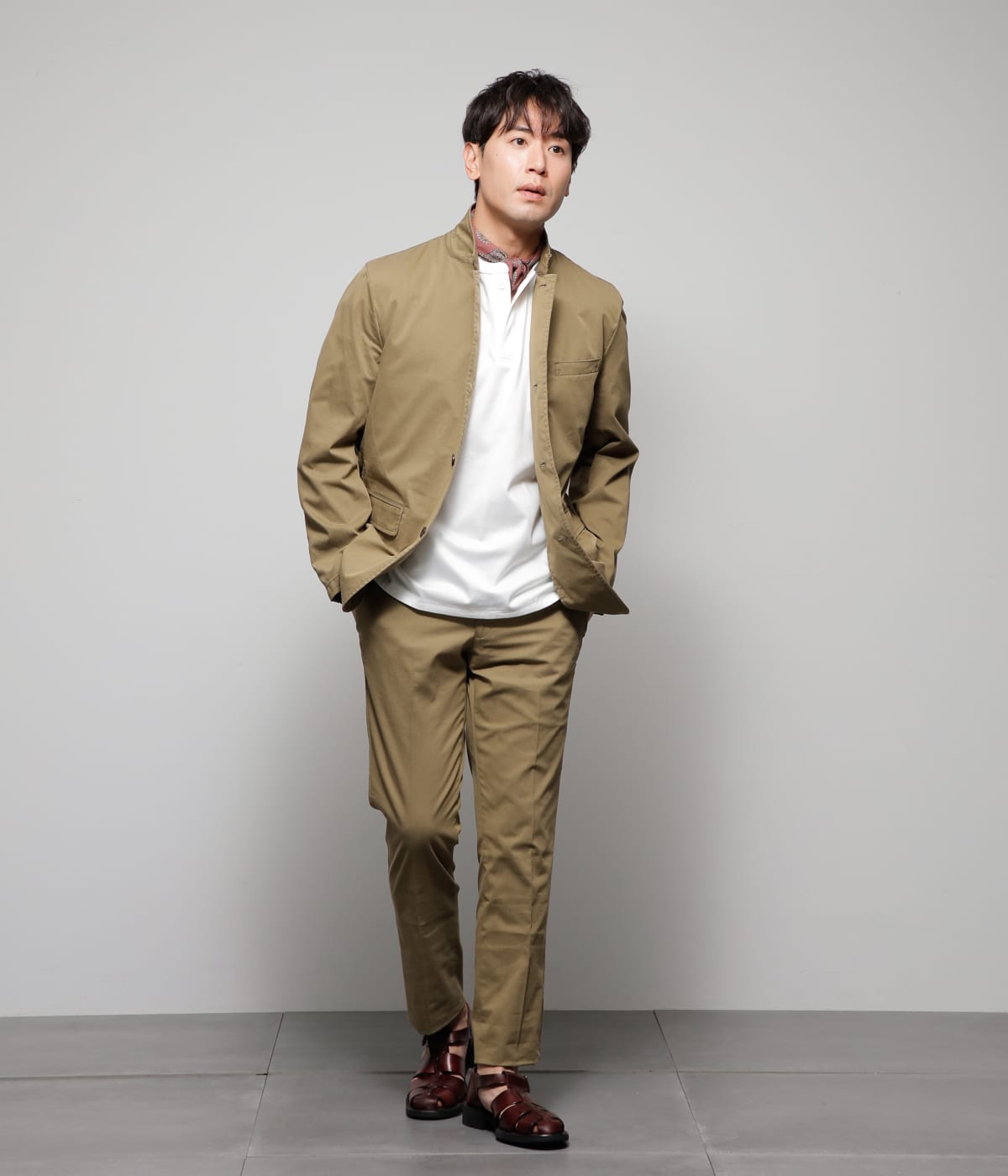 吸水速乾・ウォッシャブル・ストレッチ】COOL MAX コットンカルゼ