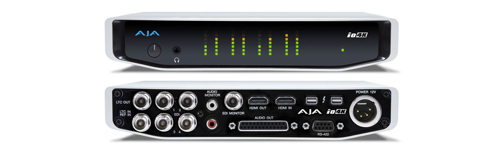 AJA Io 4K - ストロベリーメディアアーツ