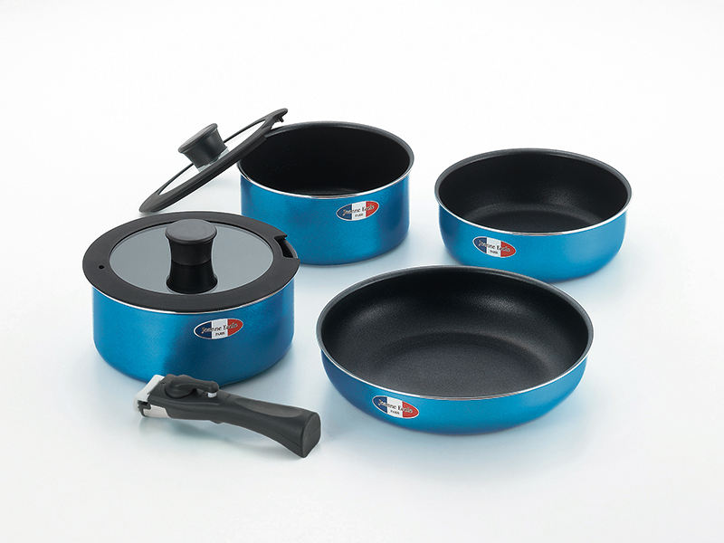 ジャンヌ・エコール 着脱ハンドル鍋4点セット | 株式会社タマハシ