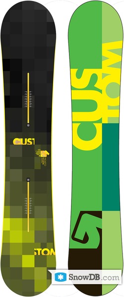 Snowboard Burton Custom Flying V Squeezebox Early Release 2011