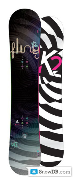 Snowboard K2 Fling 2009/2010 :: Snowboard and ski catalog SnowDB.com