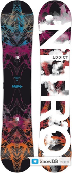 Snowboard Nitro Addict Wide 2011/2012 :: Snowboard and ski catalog