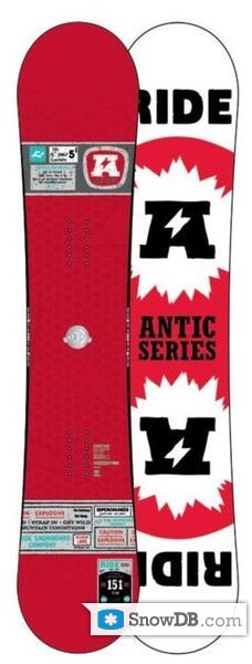 Snowboard Ride Antic 2009/2010 :: Snowboard and ski catalog SnowDB.com