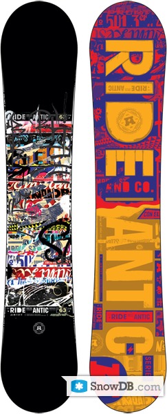 Snowboard Ride Antic 2010/2011 :: Snowboard and ski catalog SnowDB.com