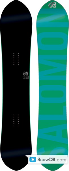 Snowboard Salomon Powder Snake 2011/2012 :: Snowboard and ski