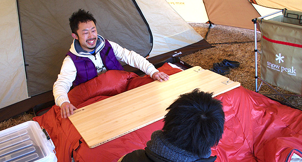 アイアングリルテーブル活用法その2「西岡式IGTエコこたつ！」の作り方