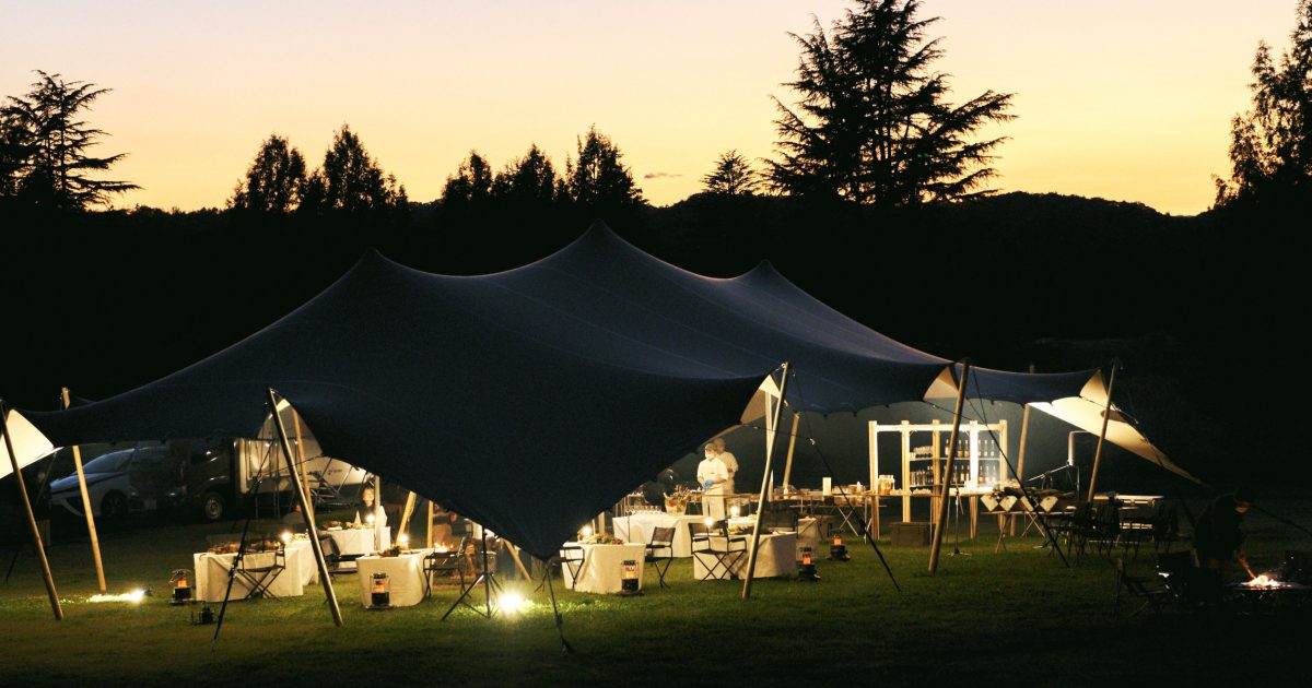 雪峰野外ダイニング | Snow Peak FIELD SUITE SPA HEADQUARTERS