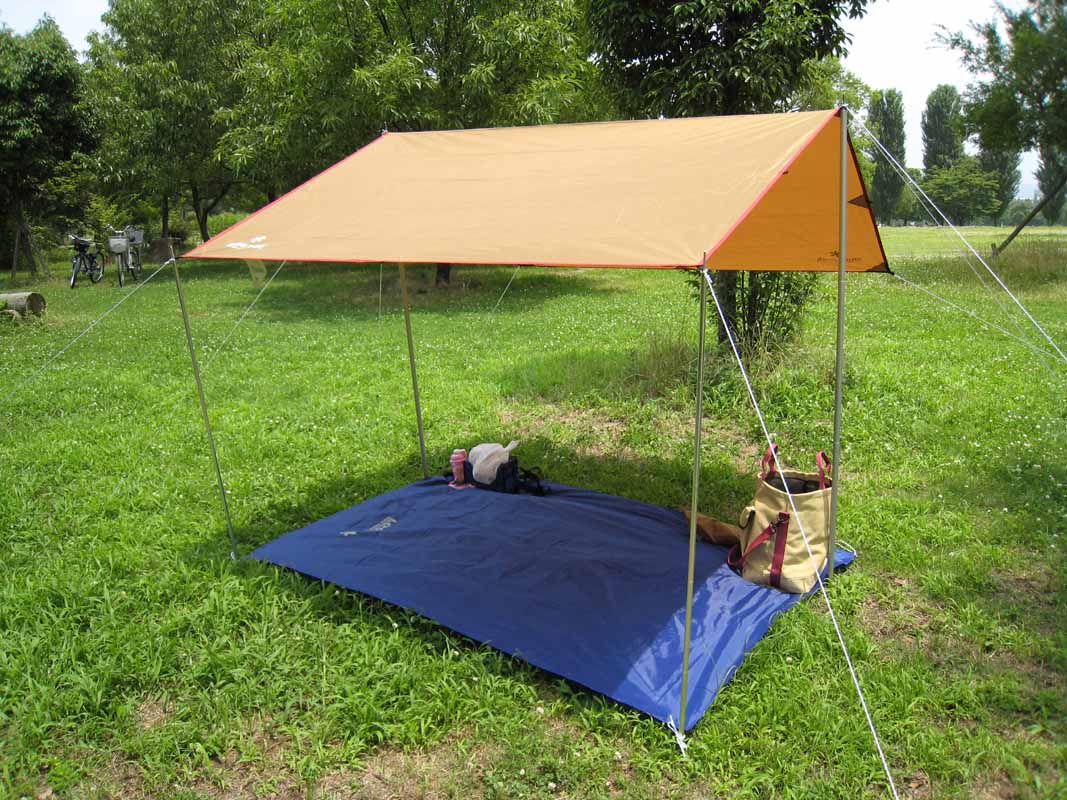 snow peak club:“ポンタ” ＋TP-161ライトタープポール125