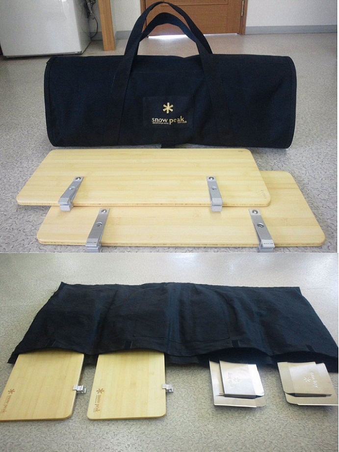 snow peak club:自作しましたスライドトップロング竹収納ケースBlack