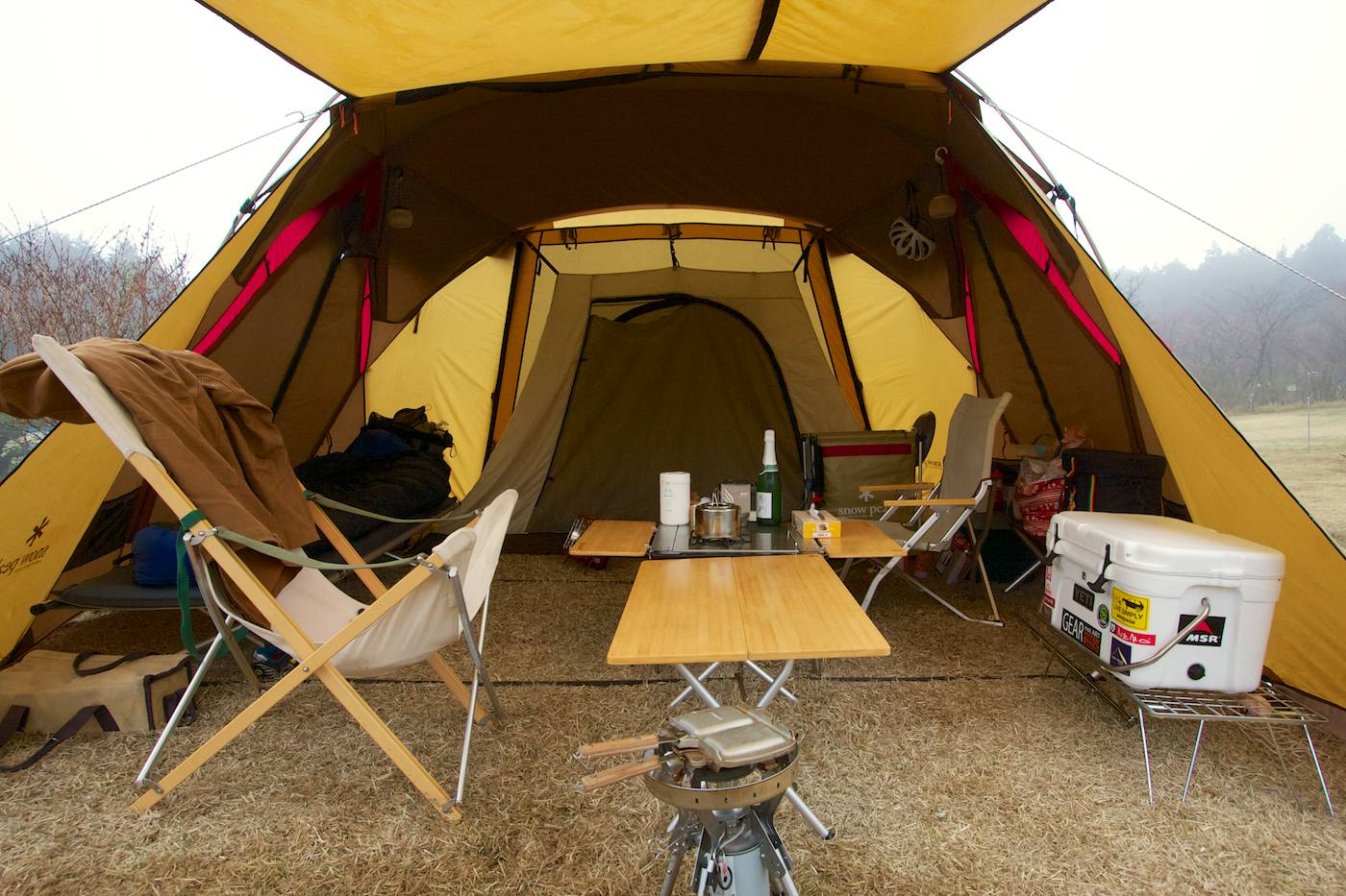 snow peak club:こじんまりも快適リビング 〜リビングシェル インナー