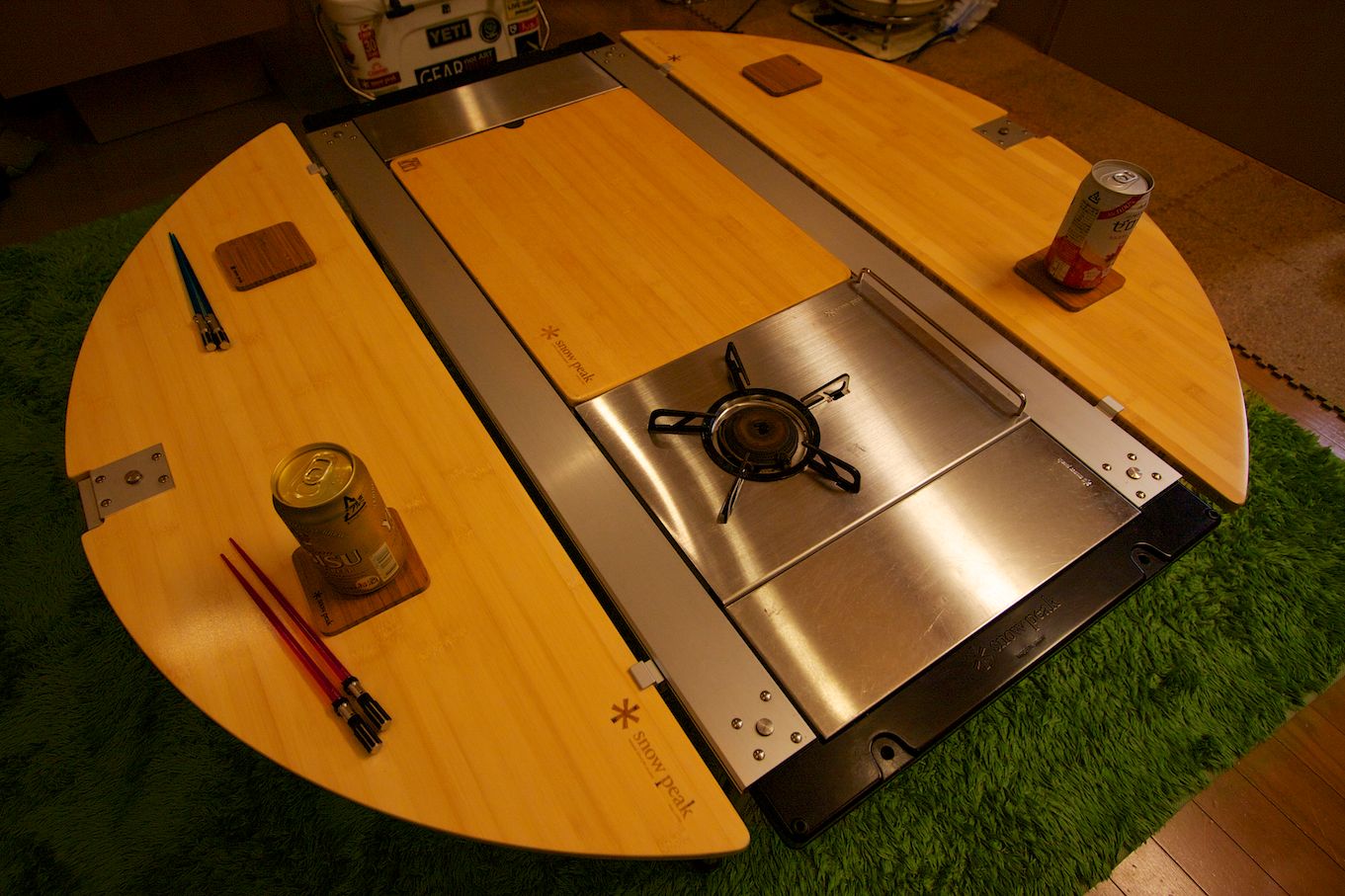 snow peak club:まんまるIGT 〜ラウンジスライドトップ竹【CK-155T】〜