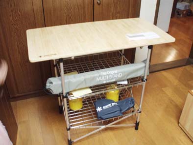 snow peak club:フィールドキッチンテーブル