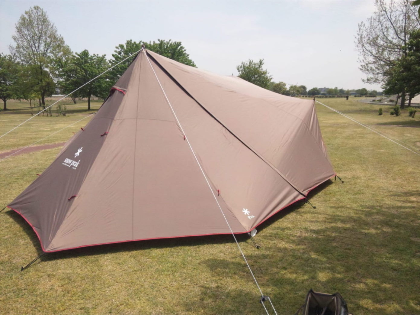 snow peak club:ランドステーションL .Pro【FES-030】初張り！！