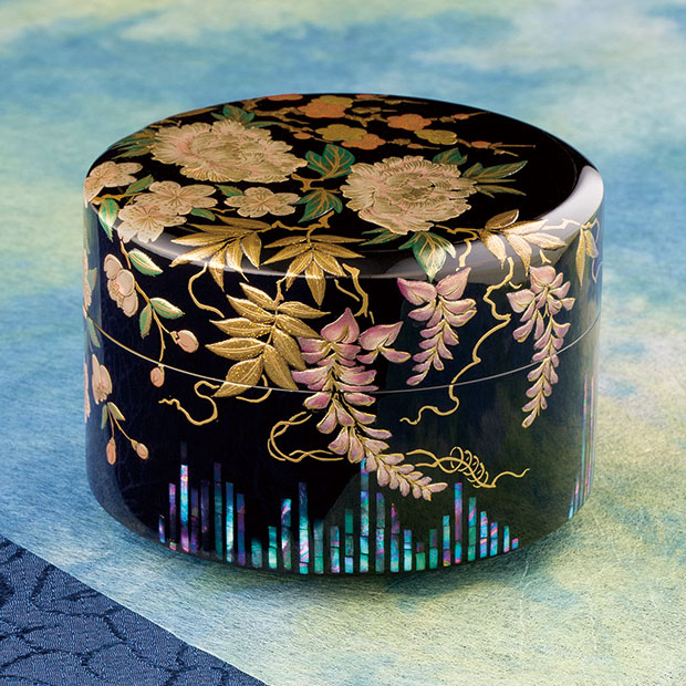 ②希少 50年前の未使用品 India Rose 27皿 黒壺 ④希少 50年前の未使用