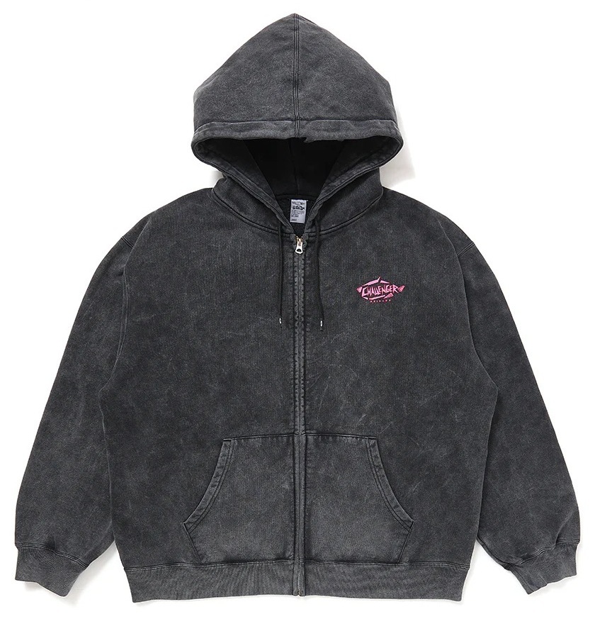 NEON WOLF ZIP HOODIE ジップパーカー-チャレンジャー 通販 CHALLENGER