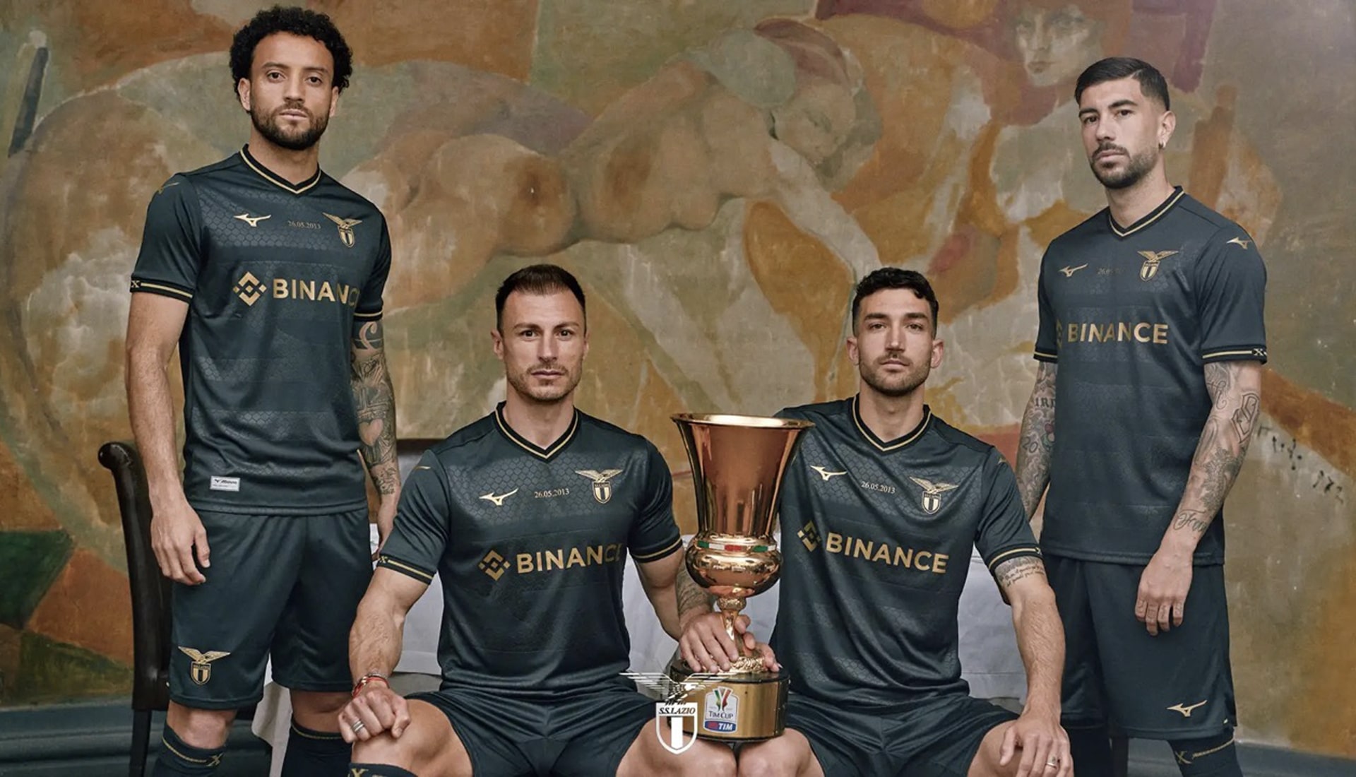 Lazio Unveil Special Anniversary Kit From Mizuno - SoccerBible