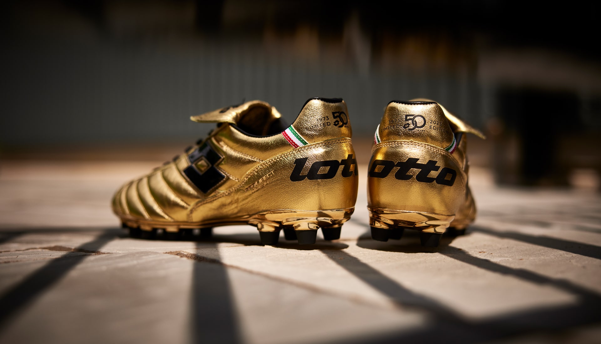 Lotto Celebrate 50th Anniversary With Limited Edition Gold Stadio