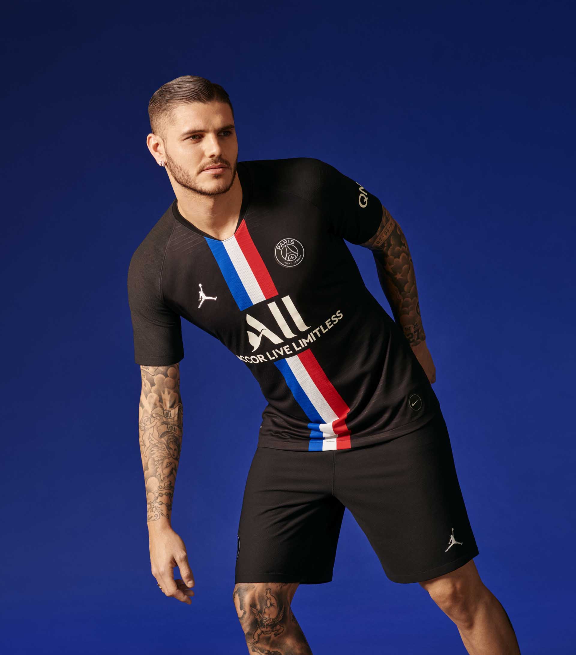 PSG x Jordan Launch Collaborative 19/20 Fourth Shirt - SoccerBible