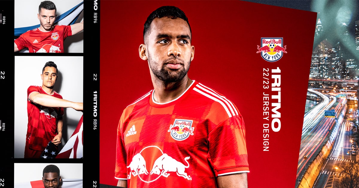 New York Red Bulls Drop 2022 adidas Secondary Jersey - SoccerBible