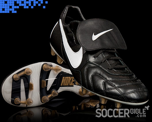 Nike Tiempo Premier Football Boots - Black/White/Gold - 21/12/09