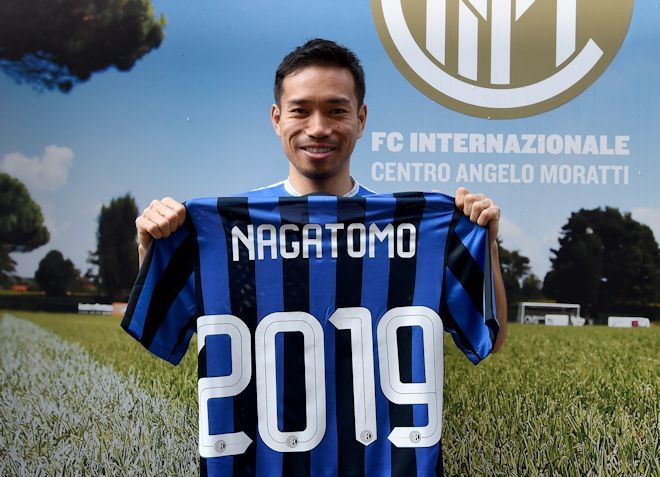 長友佑都がインテルと2019年まで契約延長！「クラブを愛しているし