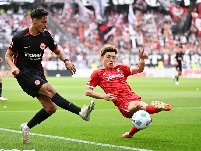 堂安律がブンデス二桁得点達成も…フライブルクは1－3で