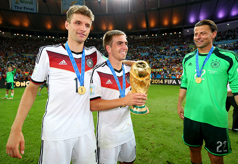 W杯優勝を喜ぶドイツ代表主将ラーム「信じられない気分だよ