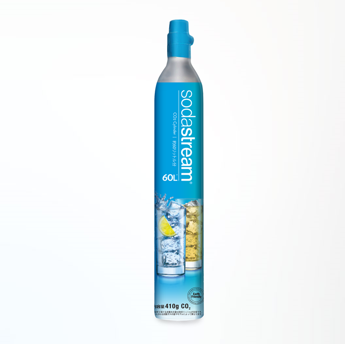 ソーダストリーム SodaStream / 【交換用】ガスシリンダー 60L×1本