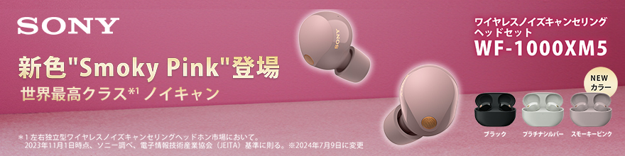 ソニー ノイズキャンセリングイヤホン WF-1000XM5｜ソフマップ[sofmap]