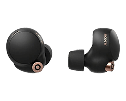 完全ワイヤレスイヤホン ブラック WF1000XM4 BM [リモコン・マイク対応