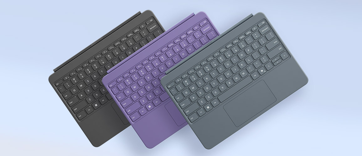 純正】Surface Pro 12 インチ キーボード バイオレット EP2-32726｜の