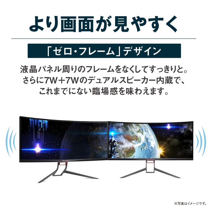 X34Pbmiphzx ゲーミングモニター Predator X34P ブラック [34型