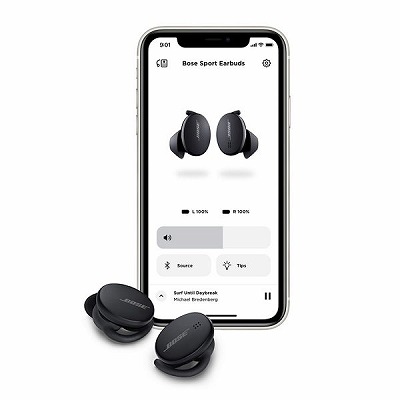 完全ワイヤレスイヤホン Bose Sport Earbuds Triple Black