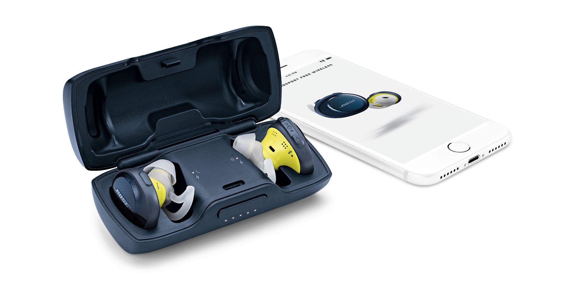 SoundSport Free wireless headphones ブルー SSPORTFREEBLU【防滴