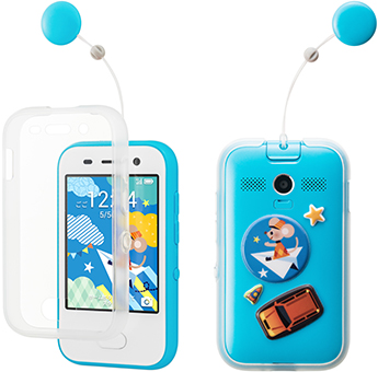 ソフトバンク”、タッチパネルとカメラを搭載した子ども向けケータイ