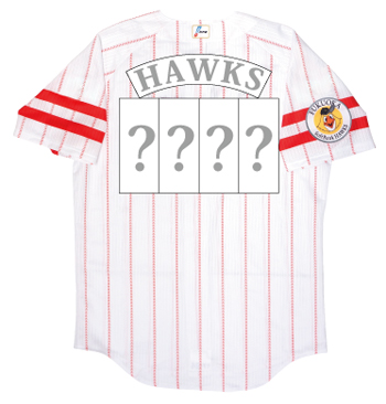 2017年鷹の祭典専用ユニフォーム「1(ワン)ダホー！ストライプ2017