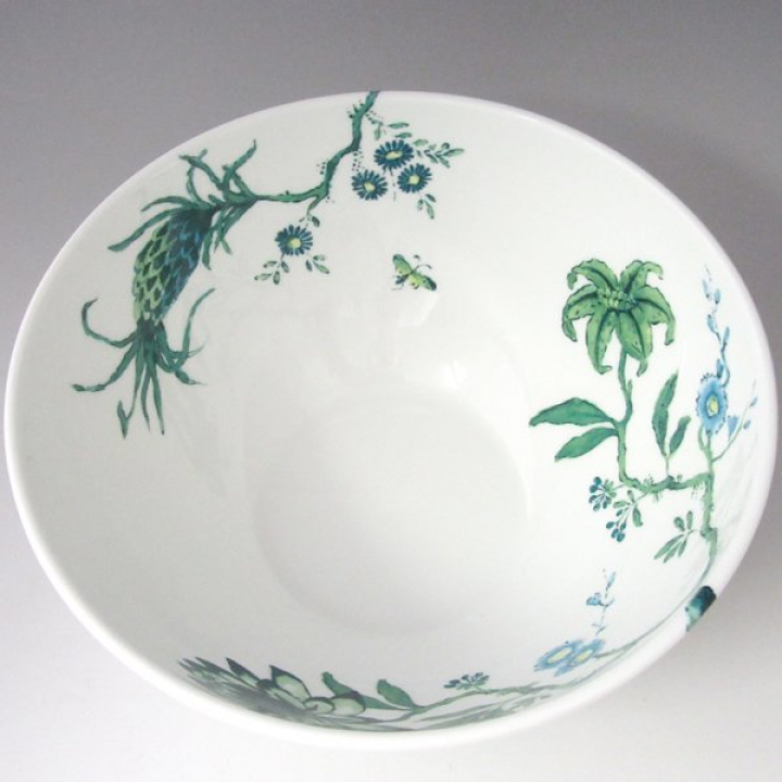 ウェッジウッド ジャスパーコンラン シノワズリ ホワイト サラダボール