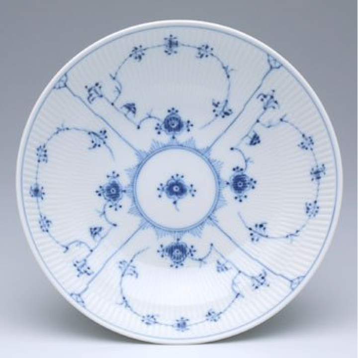 ロイヤルコペンハーゲン ブルーフルーテッドプレイン サラダボール