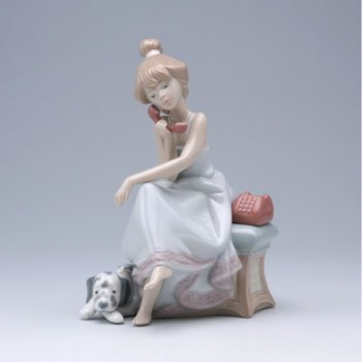 リヤドロ 05466 大事な電話 | 洋食器のSohbiネットショップ【公式】