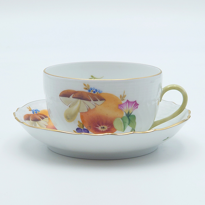 ヘレンド フルーツコンポジション ティーカップ&ソーサーNo.01 CFR-01