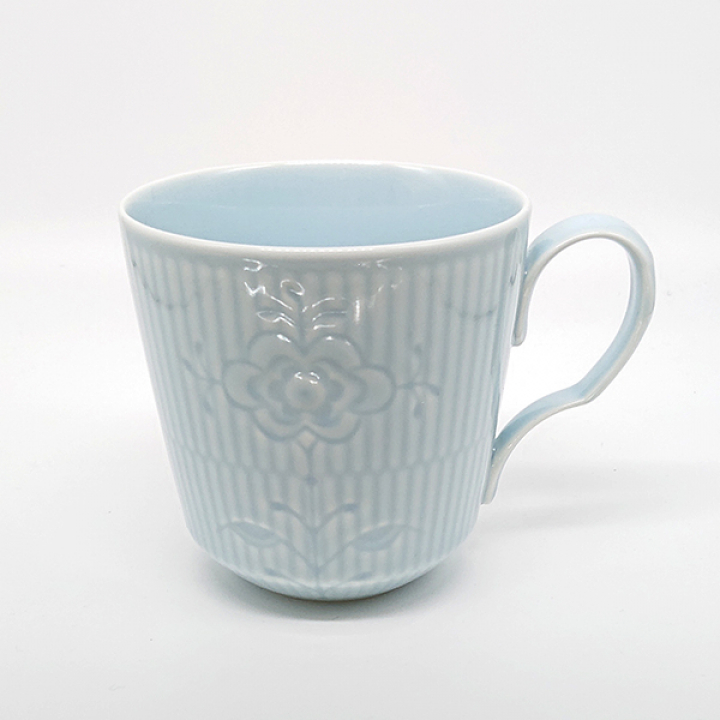 ロイヤルコペンハーゲン フラワーエンブレム マグ ブルーローズ