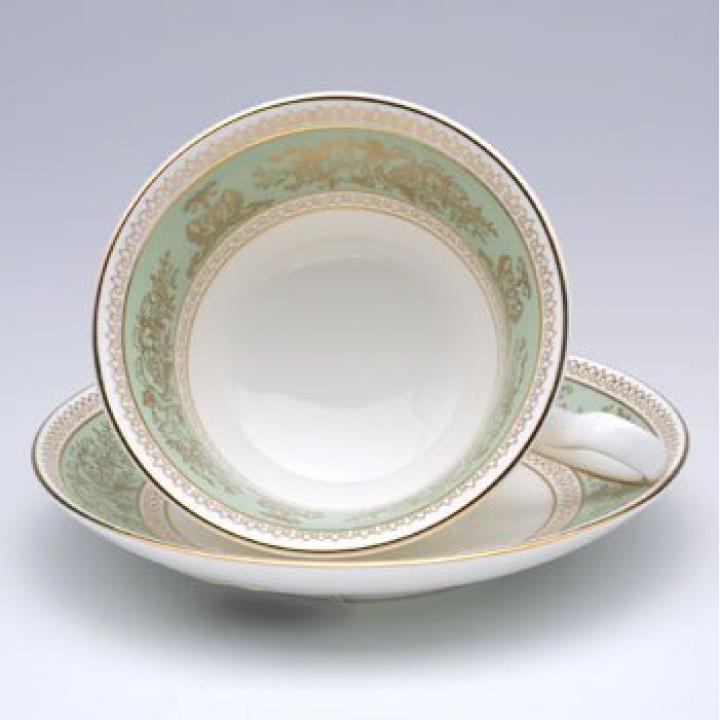 倉庫取り寄せ商品】ウェッジウッド コロンビアセージグリーン ティー