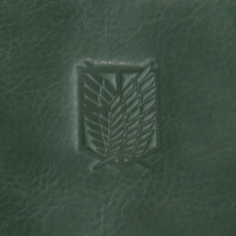 進撃の巨人 The Final Season レザーブックカバー グリーン 特典