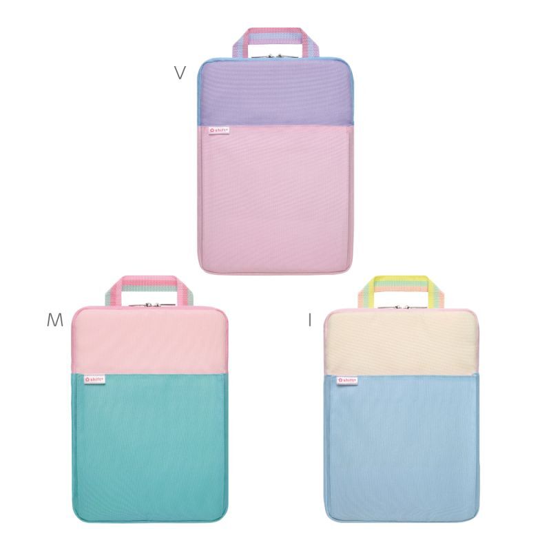 クッション付スクールPCケース Mサイズ シフトプラス キャンディ