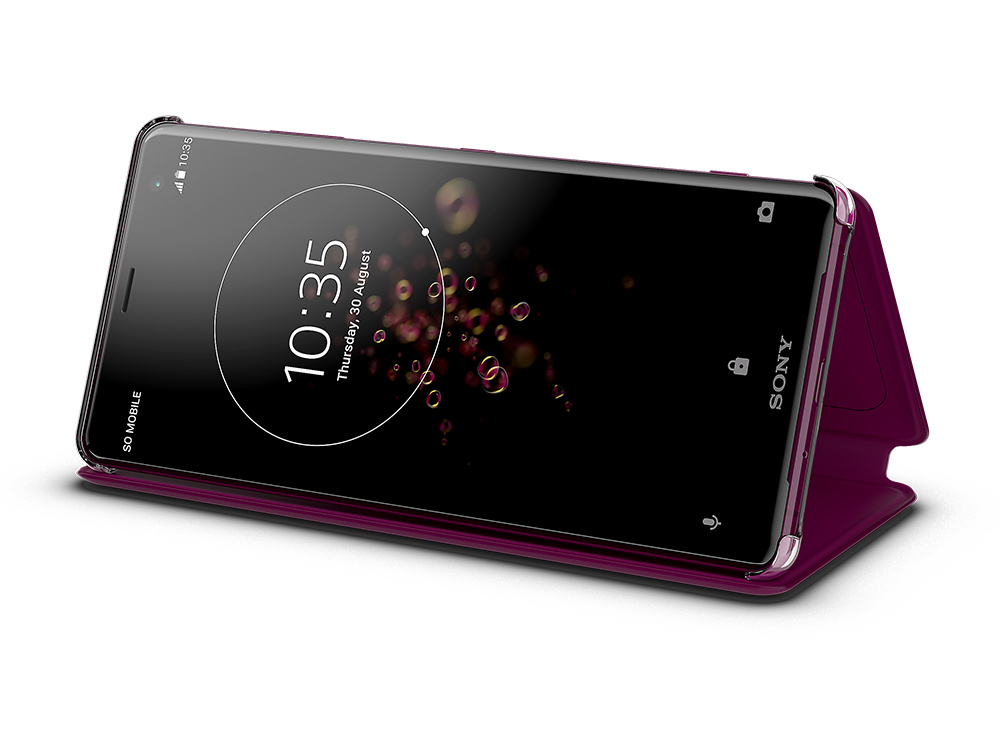Xperia（エクスペリア）Xperia XZ3 Style Cover Stand SCSH70 | Xperia