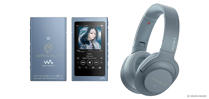 GARNiDELiA』とコラボレーションしたハイレゾ対応ウォークマン®と