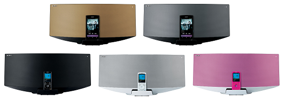 ウォークマン”の音楽をクリアな音質で手軽に楽しめる 薄型ドックコンポ