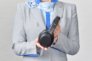 ソニーのノイズキャンセリングヘッドホン『WH-1000XM3』がANA国際線